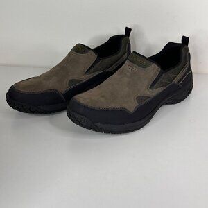 Mens Dunham Slip-On Shoes Size 14D Waterproof Suede & Mesh Casual Footwear